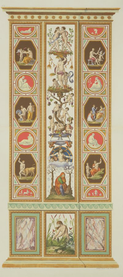 Panel from the Raphael Loggia at the Vatican, from 